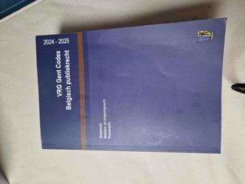 VRG Gent Codex Belgisch publiekrecht, Enlèvement ou Envoi, Comme neuf