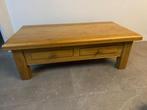 Massief eiken salon tafel, Huis en Inrichting, Ophalen, Gebruikt