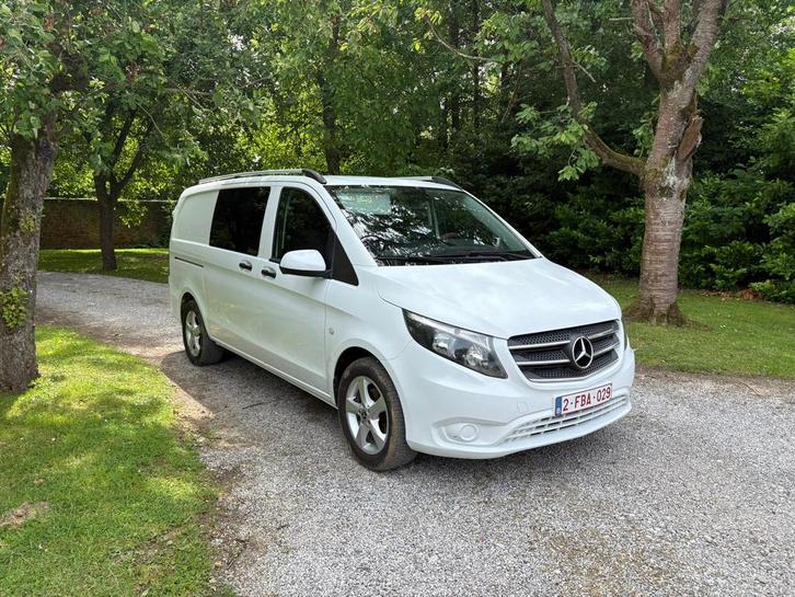 Mercedes Vito 114 Cdi 2019 double cabine 5 Place utilitaire., Auto's, Mercedes-Benz, Particulier, Vito, Diesel, Euro 6, Handgeschakeld