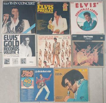 Lot van 8 LP’s – Elvis Presley beschikbaar voor biedingen