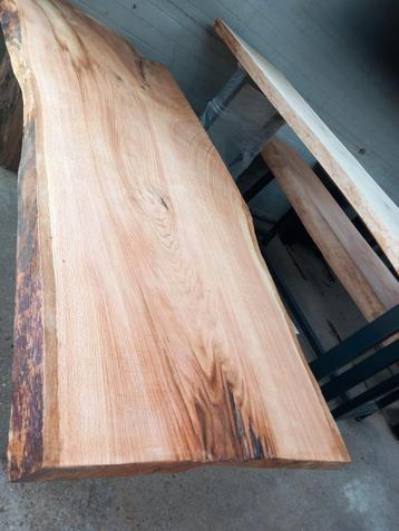 Boomstamtafels tafelbladen planken Decoratie badkamer salon beschikbaar voor biedingen