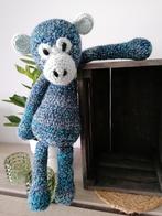 Schattig gehaakt aapje blauw, Ophalen of Verzenden, Nieuw