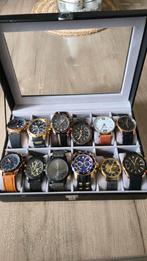 Collectie horloges mogen weg voor goede prijs, Handtassen en Accessoires, Ophalen, Zo goed als nieuw