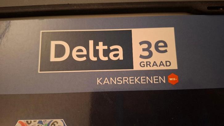 Delta 3e graad Kansrekenen WIS+    978-90-497-1134-4, Livres, Livres scolaires, Neuf, Mathématiques A, Secondaire, Enlèvement ou Envoi