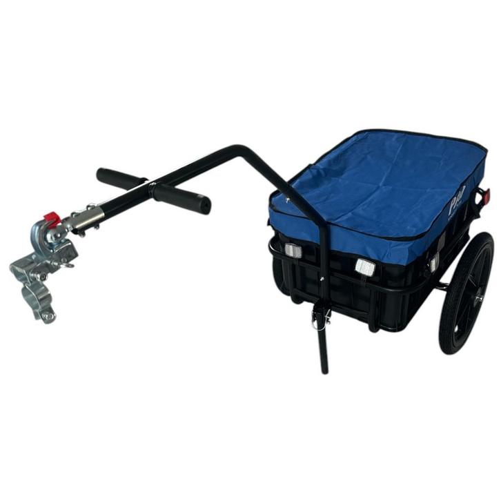 Fietskar Bagagefietskar 70L Fiets Aanhanger Met Krat Trolley, Fietsen en Brommers, Fietsen | Bakfietsen, Zo goed als nieuw, Ophalen of Verzenden