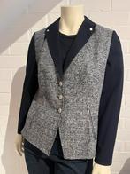 #Basler Blazer Blauw/Grijs-casual chic-maat 44, Kleding | Dames, Ophalen of Verzenden, Gedragen, Maat 42/44 (L), Blauw