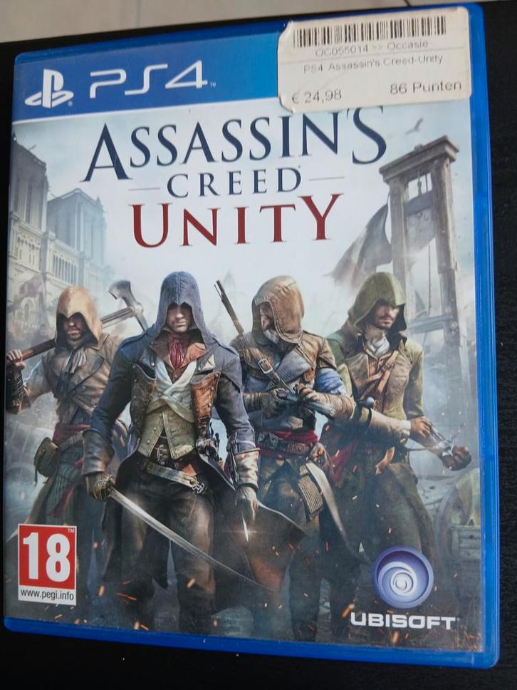 Assassin’s Creed Unity, Games en Spelcomputers, Games | Sony PlayStation 4, Overige genres, Vanaf 18 jaar, Ophalen