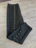 Broek met pareltjes XL, Kleding | Dames, Broeken en Pantalons, Zwart, Maat 42/44 (L), Nieuw, Ophalen of Verzenden