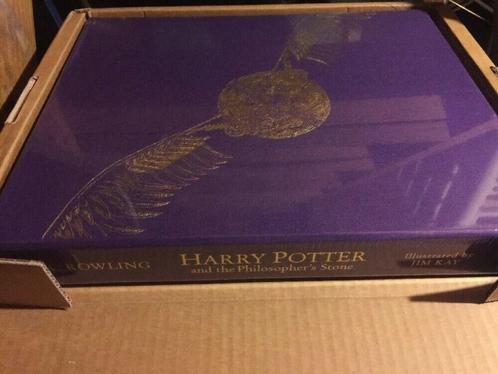 Harry Potter Philosopher's Stone deluxe illustrated book NEW, Verzamelen, Harry Potter, Nieuw, Boek of Poster, Ophalen of Verzenden