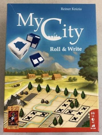 My City Roll & Write Spel Gezelschapsspel Compleet 999 Games