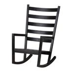 Ikea Värmdö schommel stoel, Huis en Inrichting, Stoelen, Ophalen, Gebruikt, Zwart, Hout