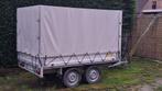 Aanhangwagen 750kg met huif, Auto diversen, Aanhangers en Bagagewagens, Ophalen, Zo goed als nieuw