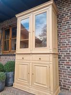 Buffet/vitrine en chêne LIVRAISON GRATUITE, Avec tablette(s), Comme neuf, Enlèvement, Belgie