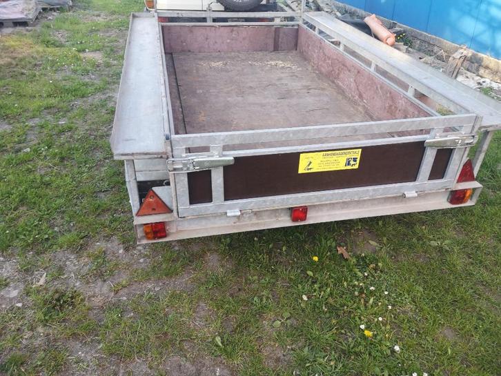 Stevige aanhanger RW. Gemaakt voor koets oprijden, Autos : Divers, Remorques, Utilisé, Enlèvement