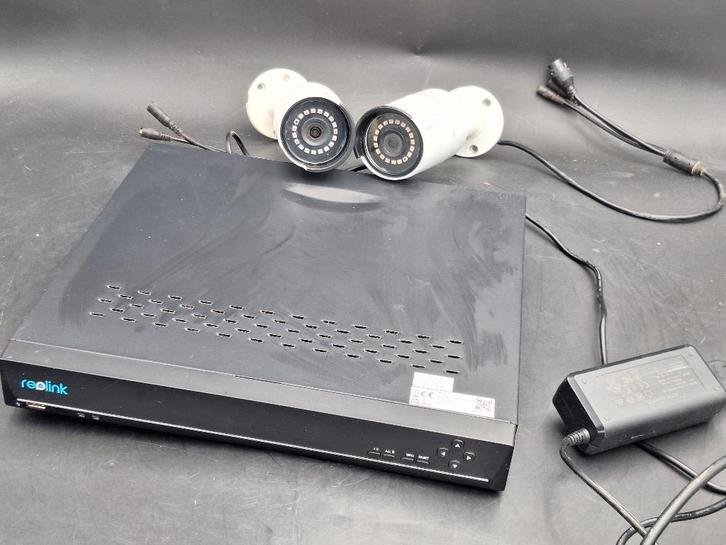 2 security camera Reolink en netwerk videorecorder, Audio, Tv en Foto, Videobewaking, Zo goed als nieuw, Binnencamera, Ophalen of Verzenden