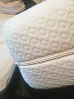 2 matelas 90x220 déhoussables housses acariens +sommiers 220, Ophalen, Gebruikt, 90 cm, Tweepersoons