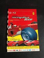 programme Ferrari Racing Days 2002 Nürburgring Schumacher, Enlèvement ou Envoi