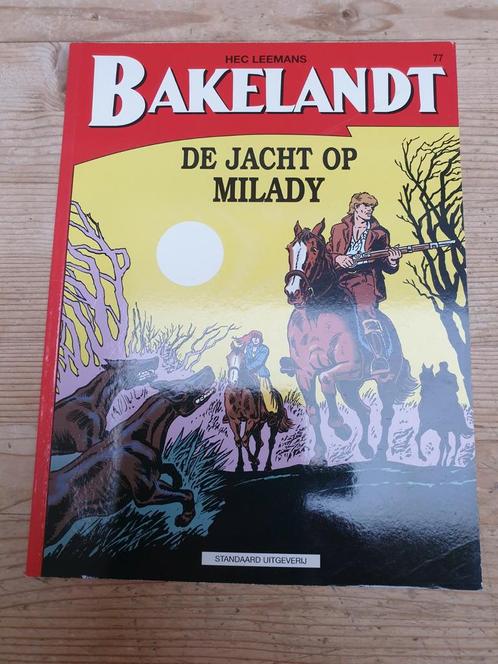 Hec Leemans -  Bakelandt nr 77 : De jacht op Milady, Livres, BD, Comme neuf, Enlèvement ou Envoi