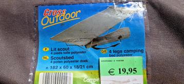 Scoutsbed beschikbaar voor biedingen