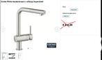Grohe Mintra keukenkraan L uitloop supersteel, Ophalen