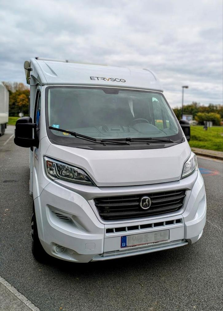 Camping car Etrusco, Caravans en Kamperen, Mobilhomes, Particulier, tot en met 3, Half-integraal, Etrusco, Fiat, Diesel, Handgeschakeld