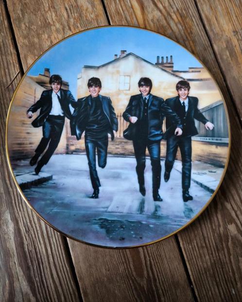 The Beatles Plate A Hard Days Night 1992 Delphi Nate Giorgio, Verzamelen, Muziek, Artiesten en Beroemdheden, Ophalen of Verzenden