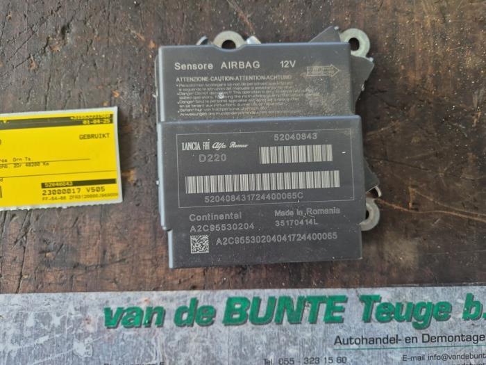 Module airbag d'un Fiat 500, Autos : Pièces & Accessoires, Électronique & Câbles, Fiat, Utilisé, 3 mois de garantie, Enlèvement ou Envoi