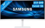 Samsung 34” ViewFinitiy S6 Curved Monitor LS34C650TAUXEN, Informatique & Logiciels, Moniteurs, Samsung, 3 à 5 ms, VA, Enlèvement ou Envoi