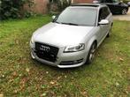 A3 benzine 1.8 automaat  prima auto verkoop met keuring, Auto's, Audi, Euro 5, Zwart, 4 cilinders, Leder en Stof