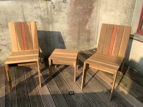 Twee deckchairs, tuinstoelen in Ipé, Tuin en Terras, Tuinstoelen, Nieuw, Hout, Ophalen