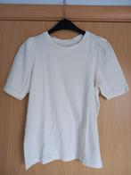 Witte t-shirt Only maat S, Comme neuf, Manches courtes, Taille 36 (S), Enlèvement ou Envoi