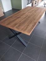 EETTAFEL 200x100cm, Ophalen, Zo goed als nieuw, Vijf personen of meer, Rechthoekig