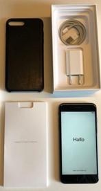 iPhone 7 Plus 128GB zwart - met hoesje, Telecommunicatie, Mobiele telefoons | Hoesjes en Screenprotectors | Apple iPhone, Ophalen