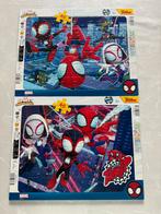 2 puzzels Spidey 48 stukjes, Ophalen of Verzenden, 10 tot 50 stukjes, Zo goed als nieuw, 4 tot 6 jaar