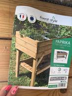 Bac « carré potager » neuf Paprika en bois marron, Jardin & Terrasse, Enlèvement, Comme neuf, Carré, Bois