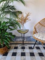 Vintage sixties bijzettafeltje | sidetable, Ophalen, Gebruikt, Minder dan 50 cm, Vintage sixties