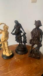 3 grote beelden, Ophalen