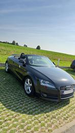 Audi TT Cabrio 2.0 TSFI 2008 S Line, Auto's, Zwart, Cabriolet, Zwart, Handgeschakeld