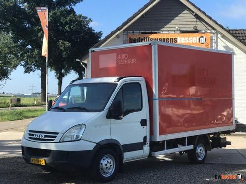 Iveco Daily 35S10 2.3 HPi Agile Euro 4 Koffer Bakwagen Laadk, Auto's, Bestelwagens en Lichte vracht, Bedrijf, ABS, Trekhaak, Iveco