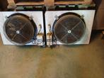 2 ventilatoren 230 volt met regelaar., Ophalen