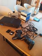 PlayStation 2 met spellen, Met 2 controllers, Gebruikt, Ophalen of Verzenden, Met games