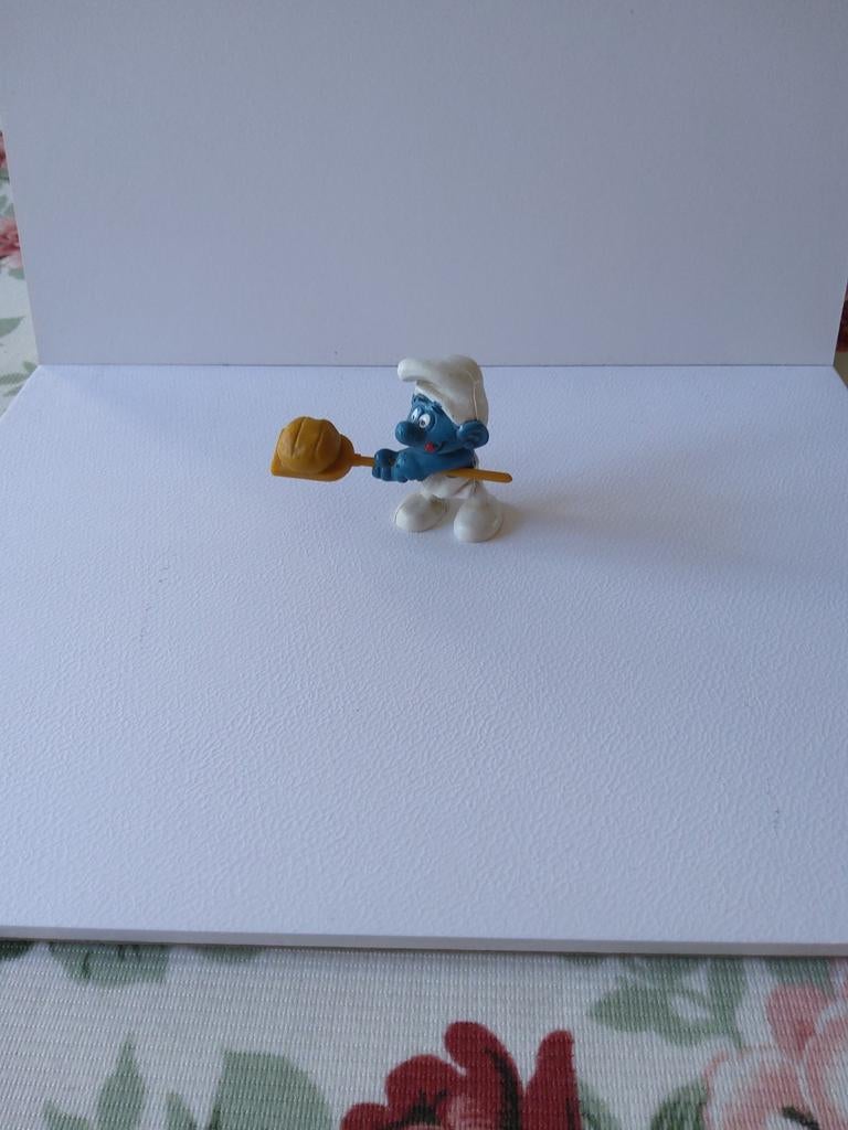 Schtroumpf Boulanger, Enlèvement ou Envoi, Utilisé, Poupée, Figurine ou Peluche