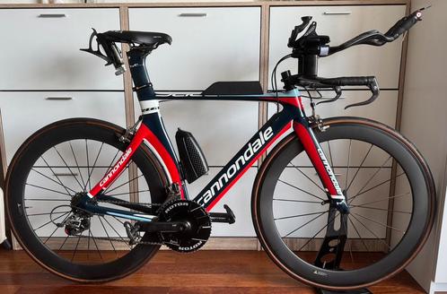 Cannondale Slice T54 Sram Red + Rotor avec configuration Tri, Fietsen en Brommers, Fietsen | Racefietsen, Gebruikt, Carbon, Ophalen