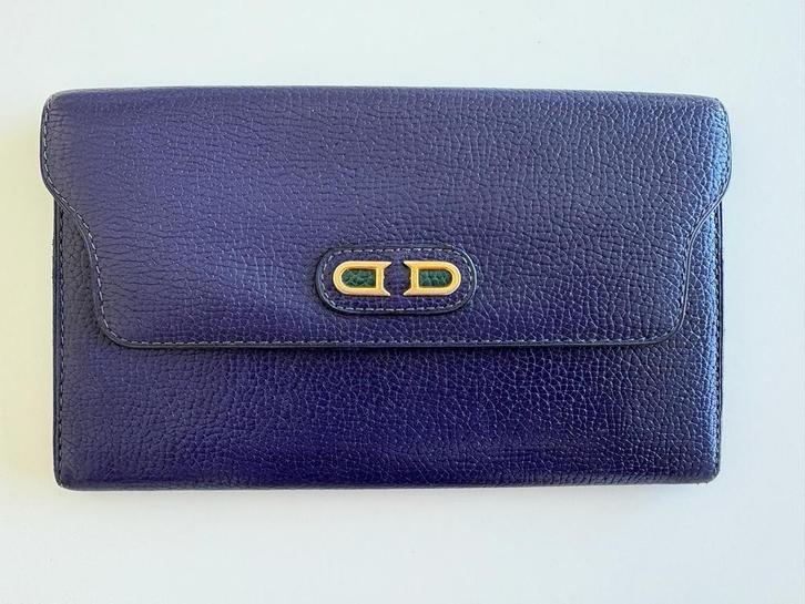 portefeuille Delvaux, Handtassen en Accessoires, Portemonnees, Gebruikt, Overige merken, Leder, Ophalen