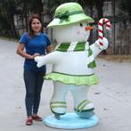 Skating Snowman Family — Snowman 80 x 80 x 164 cm, Divers, Enlèvement, Neuf