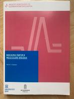 Biochemie partim B moleculaire biologie, Boeken, Studieboeken en Cursussen, Ophalen of Verzenden, Zo goed als nieuw, Hoger Onderwijs