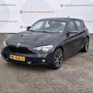 Personenauto BMW, 1-serie 116d, zwart bouwjaar 2012 beschikbaar voor biedingen