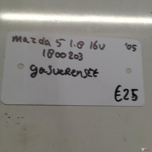 Mazda 5 1.8 16v 2005 Wagennr 1800203 Gasverenset achterklep, Auto-onderdelen, Carrosserie, Gebruikt, Ophalen of Verzenden