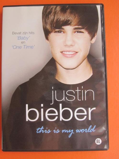 Justin Bieber - This is my world, Cd's en Dvd's, Dvd's | Muziek en Concerten, Zo goed als nieuw, Muziek en Concerten, Alle leeftijden