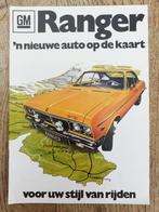 GM RANGER 1700 1900 2500 1968   TRES RARE BROCHURE BELGE ., Livres, Autos | Brochures & Magazines, Opel, Utilisé, Enlèvement ou Envoi